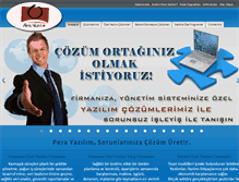 Tablet Screenshot of perayazilim.com